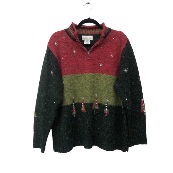 Mandal Bay Christmas Tree Sweater size XXL - Picture 7 of 9